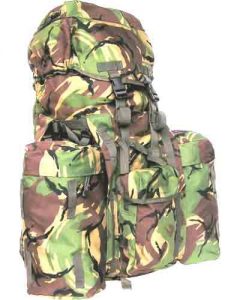 Pockets Full Size British Military Army Combat Rucksack Bergen 120L BTP Pack