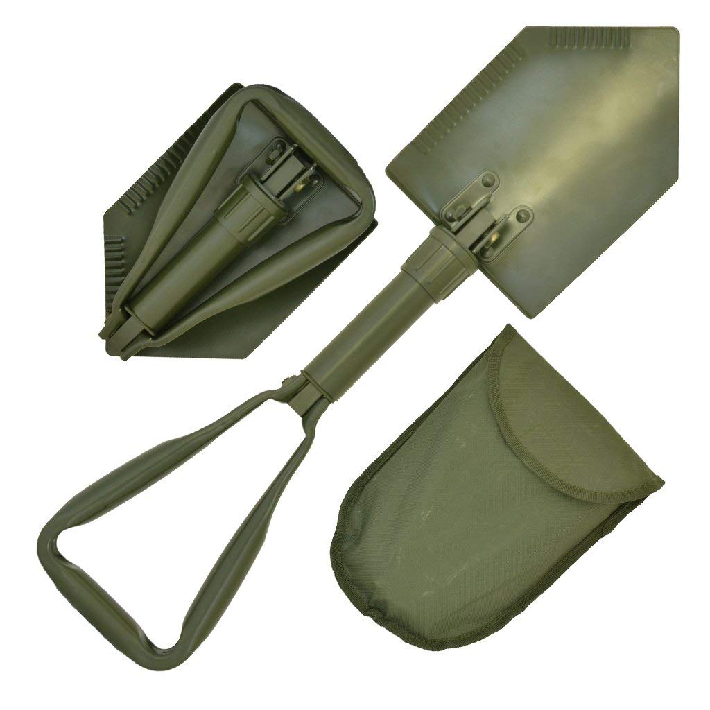 Foldable camping spade