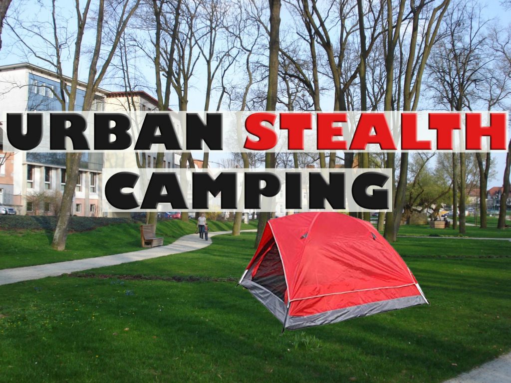 Urban stealth camping