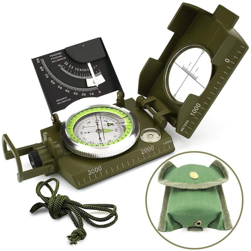Wild camping compass