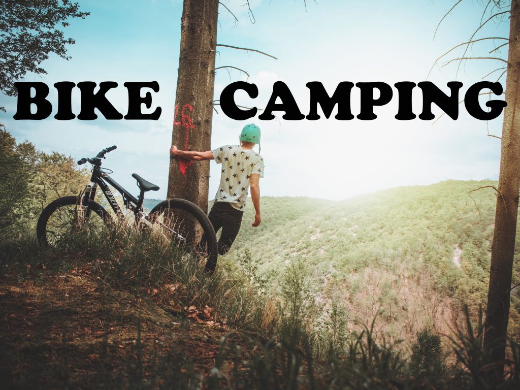 Bicycle camping
