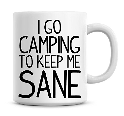 Funny camping mug