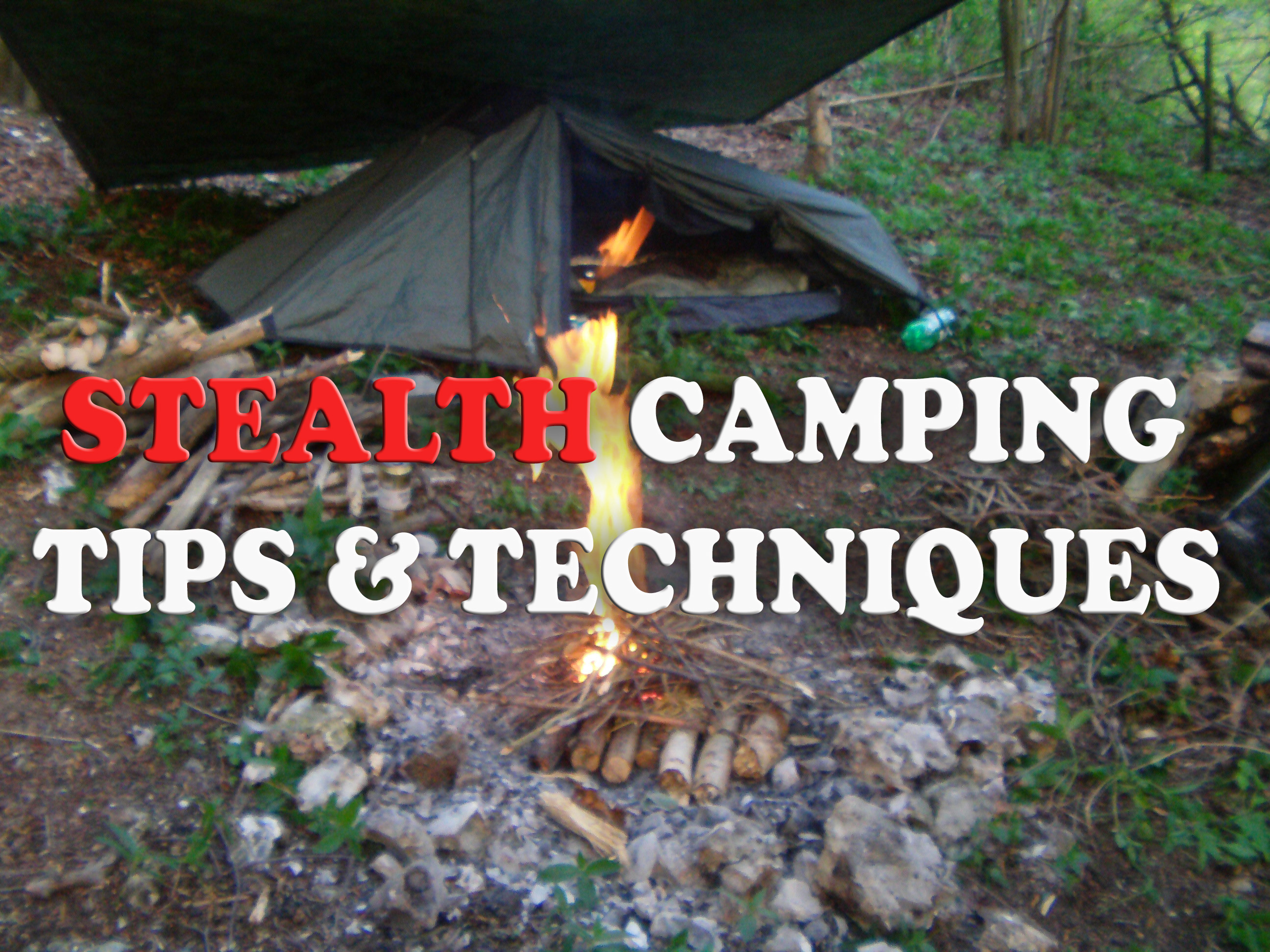 Stealth camping tips and techniques