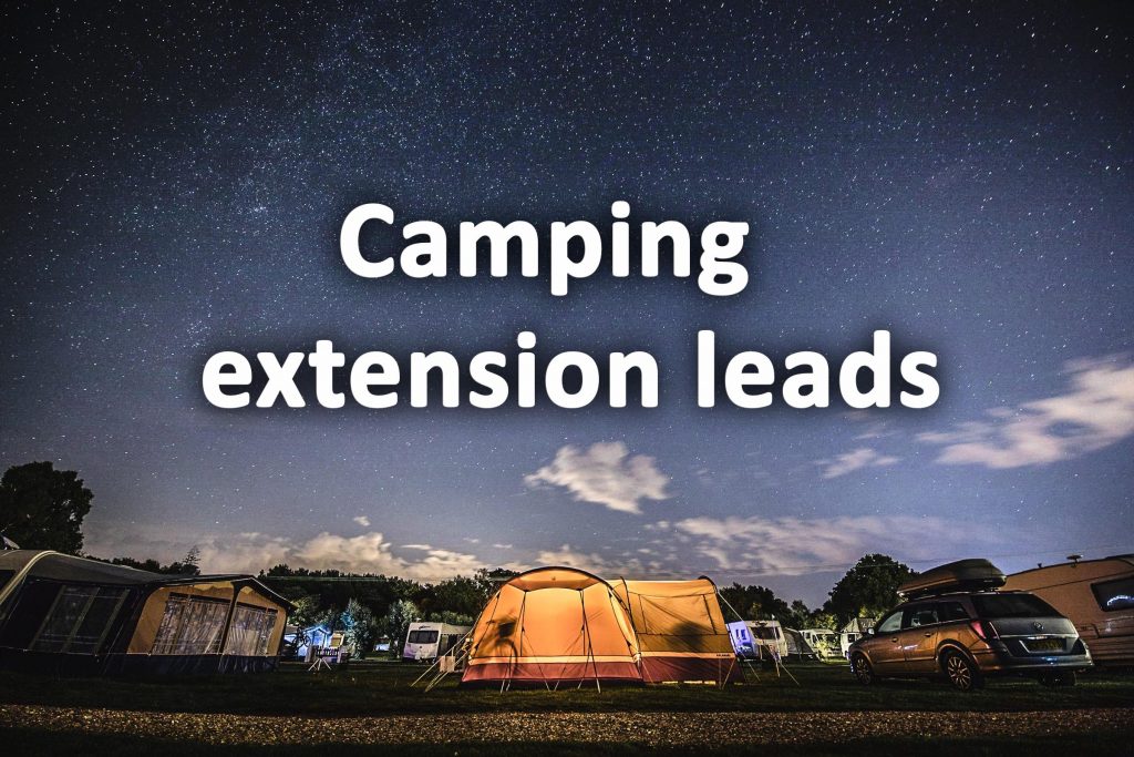 Camping extension leads